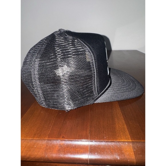 Vintage Mac Tools Motorsports Trucker Hat Snapback Black Mesh Sportsman Made USA - Picture 3 of 6